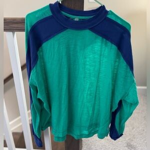 Free people movement workout long sleeve XS